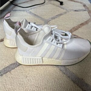Adidas NMD R1 White Sneakers